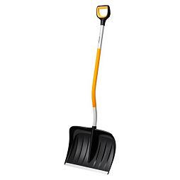 FISKARS 1057186 hrablo na sníh X-serie, 53cm, ergo prohnutá násada, 1,57kg