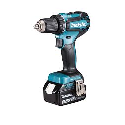 MAKITA DDF485RF3J aku bezuhlíkový šroubovák 18V/3*3Ah, 50Nm, systainer
