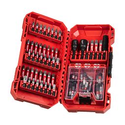 MILWAUKEE 4932492008 sada bitů SHOCKWAVE XL 75-dílná, hlavice, magnetický držák