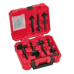 MILWAUKEE 4932479488 súprava samorezných vrtákov, (25,29,32,38,44,54,65mm + predl.140mm)