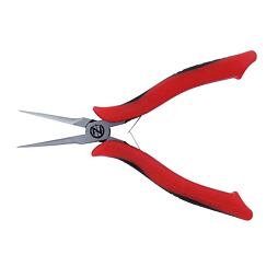 4CZech kleště na drát 150mm s půlkulatými jehlovými čelistmi pro jemnou mechaniku 4CZ-2307M-150PVC