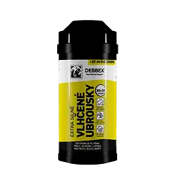 DEN BRAVEN DEBBEX čistiace obrúsky na nevytvrdené peny, silikóny, tmely a lepidlá B9012DBX