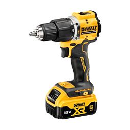 DeWalt DCD100YP2T aku příklepová vrtačka 18V/2*5Ah, 68Nm, 0-450/1650 ot./min., kufr