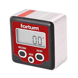 FORTUM sklonoměr digitální, 0°- 360°, 4780200