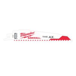 MILWAUKEE 48005021 pílky do chvostovky, The AX 150*5/8TPi, drevo, drevo s klincami, plasty 5ks