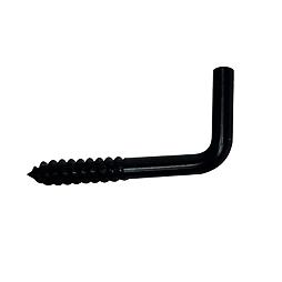 skoba s vrutem 17*40mm ČERNÁ Black Line (10ks)