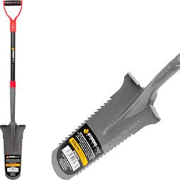 STREND PRO rýč drážkovací (sakovák) s pilkou, 1150mm, kovový 2110372