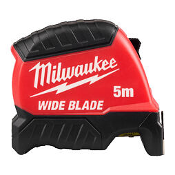 MILWAUKEE 4932499203 svinovací metr 5m-35, WIDE Blade gen. 2, 35mm šířka, nárazuvzdorný