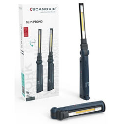 SCANGRIP SET 2* SLIM LED svítilna (6211), 250/500lm, ultratenká,  IP30, 49.0590