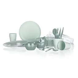 BANQUET nádobí kempingové TRAVE sada 26-dílná pro 4 osoby, PH MINT, 767113