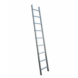 žebřík 1-dílný, 7 příček Al  200cm nosnost 150kg 792595