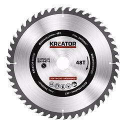 KREATOR pílový kotúč 250mm*30mm 48Z KRT020425