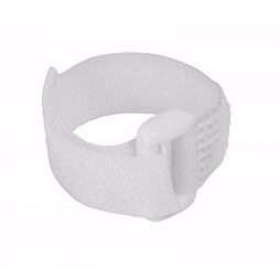 DEDRA sťahovacia páska na suchý zips 12*150mm 5ks biela 11RB12151