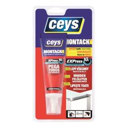 CEYS lepidlo montážní 100ml MONTACK Transparent tekuté hřebíky 505433
