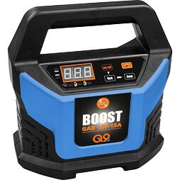 GÜDE GAB 15A BOOST nabíječka autobaterií 12V, 2-6-10-15A, kapacita 2-400Ah, Pb/GEL/AGM/MF/WET