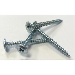 vrut univerzální čočková hlava s límcem 3,5*25 Zn PZ
