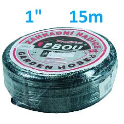 hadica záhradná PROFI 1" nepriehľadná, balenie 15m