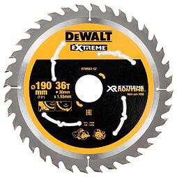DeWalt DT99563 pílový kotúč 190*30mm, 36Z, ideálne pre píly FLEXVOLT