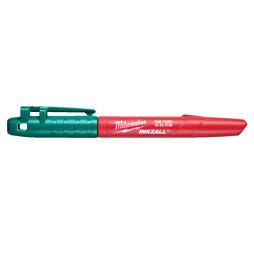 MILWAUKEE 4932492127 popisovač INKZALL s jemným hrotom 1mm, zelený (betón, drevo, OSB, kov)