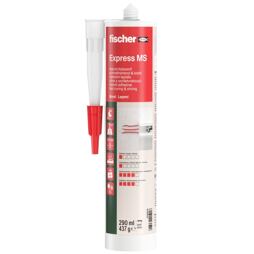 FISCHER lepidlo Express MS, silné rychletvrdnoucí, 290ml, bílá, 558829