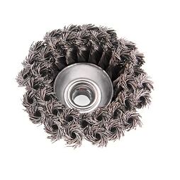 PROTECO kefa hrnčeková vrkočová DVOJRADOVÁ 80mm*M14*2 Fe 0,5mm 10.233-080-D