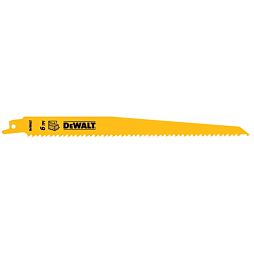 DeWALT DT2349 pílky do chvostovky BIM 228mm 6TPI, drevo s klincami, 5ks