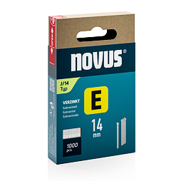 NOVUS hřebíky EJ, 14mm, 1000ks, 044-0088