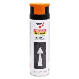 SCHULLER sprej PRISMA SIGNAL, značkovací sprej oranžový, vysoká přilnavost, rychlé schnutí, 500ml