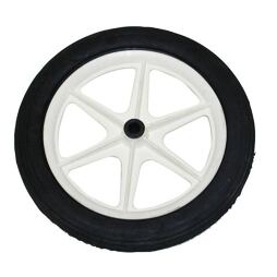 koleso k vozíku POPULAR, gumová obruč, 230*28mm 485021