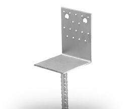 pätka kotevná L 100*100mm Zn 81PL2