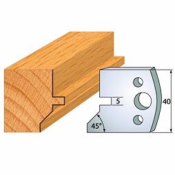 IGM F026-083 profilovací nože, pár 40*4mm