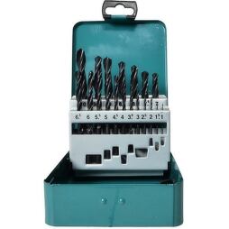 MAKITA D-54081 sada vrtákov do kovu 19ks, 1-10mm*0,5mm, HSS-R