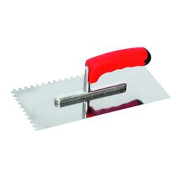 hladítko zubaté nerezové 280*130mm, zub 12mm 579651