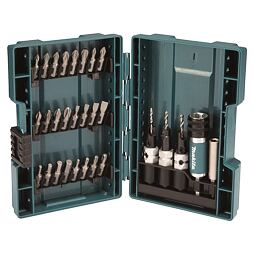MAKITA D-73477 súprava bitov PH+PZ+PL+TRX+IMBUS + vrtáky so záhlbníkom 3ks