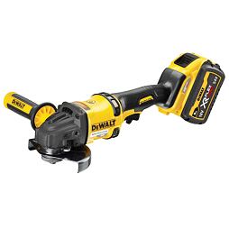 DeWalt DCG418X2 aku úhlová bruska 125mm, 54V/2*9Ah, FLEXVOLT, kufr TSTAK