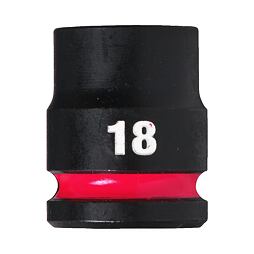 MILWAUKEE 4932480312 hlavica nástrčná priemyslová 1/2", 18mm, SHOCKWAVE