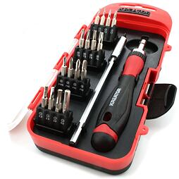 KREATOR ráčna + bity 18ks KRT400007