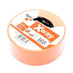 SCHULLER lepiaca textilná páska X-WAY, 48mm*50m, dobrá lepivosť, oranžová