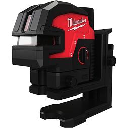 MILWAUKEE M12 CLL4P-0C křížový liniová laser ZELENÝ, samonivelace, 38m/100m s detektorem, 4933479202