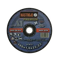 NÁSTROJE CZ kotúč rezný 180*1,6mm PREMIUM oceľ a nerez IM-1-180-1,6RP