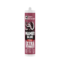 DEN BRAVEN Mamut Glue TOTAL, EXTRA pevnost, pružný spoj, 290ml, bílý, 51920BD