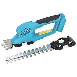 DEDRA aku nůžky na trávu 100mm, živé ploty 200mm, 18V bez baterie, SAS+ALL DED6989