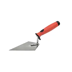 lžíce pokrývačská 140*95mm NEREZ, gumová rukojeť, 412411