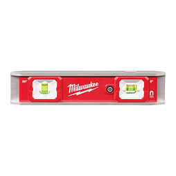 MILWAUKEE 4932498742 vodováha TORPEDO LED podsvícení v HI-VIS provedení, zesílené magnety