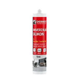 DEN BRAVEN silikon univerzální 280ml šedý 30123RL