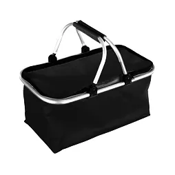košík nákupný skladací 48*28*24cm, Al+polyester, 791250