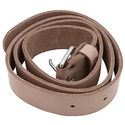 4CZech opasek z hovězí usně 120*4cm, kovová přezka, 4CZ-L-R93/3