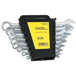 TOPEX klíče očkoploché 6-19mm CrV 8ks 35D756