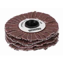 KREATOR brúsny flexibilný kotúč 15mm, K80 pre POWX0495, KRT270301