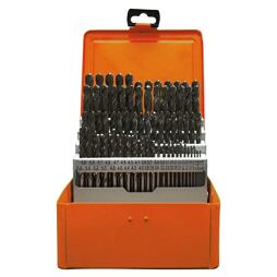 PROJAHN sada vrtáků HSS 1-10mm po 0,1mm, 91ks, plechový box, 60336.24